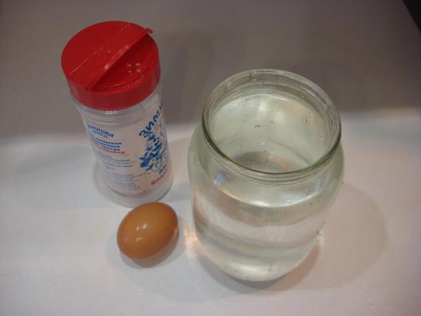 Foto oleh penulis (garam, botol air, telur, gulir ke kanan)