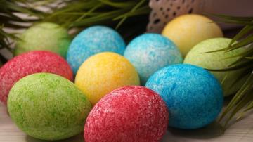 Selama beberapa menit telur yang indah dan tidak biasa untuk Paskah!