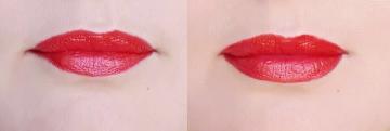 Kesalahan makeup bibir setelah 50, yang menambahkan usia visual yang