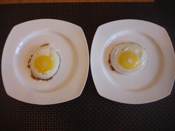 Gambar yang diambil oleh penulis (selesai telur di piring)