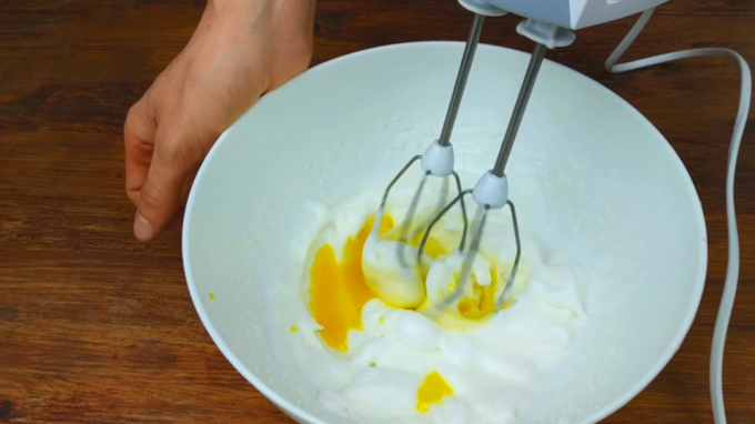 putih dan kuning telur