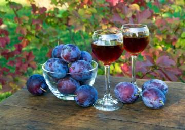 Resep sederhana untuk anggur plum