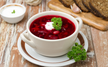 Sedikit "benar" borscht resep