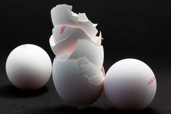 Dengan bantuan cangkang telur, Anda bisa menebus kekurangan kalsium dalam tubuh (Foto: Pixabay.com)