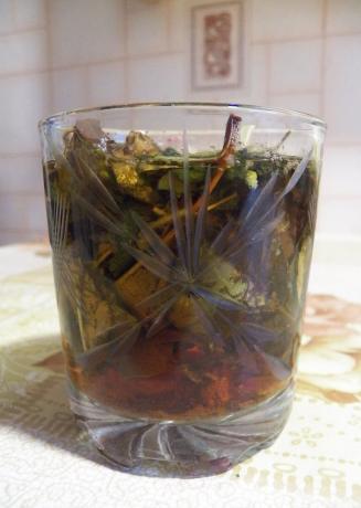teh herbal dari daun apel