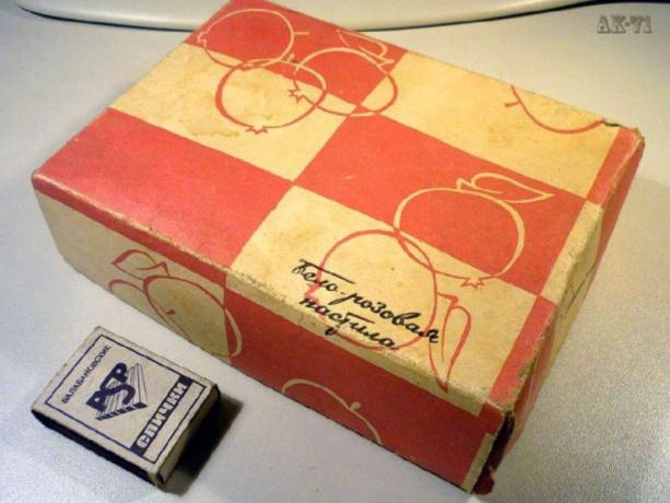Kemasan dari pasta Soviet. Foto - Yandex. gambar