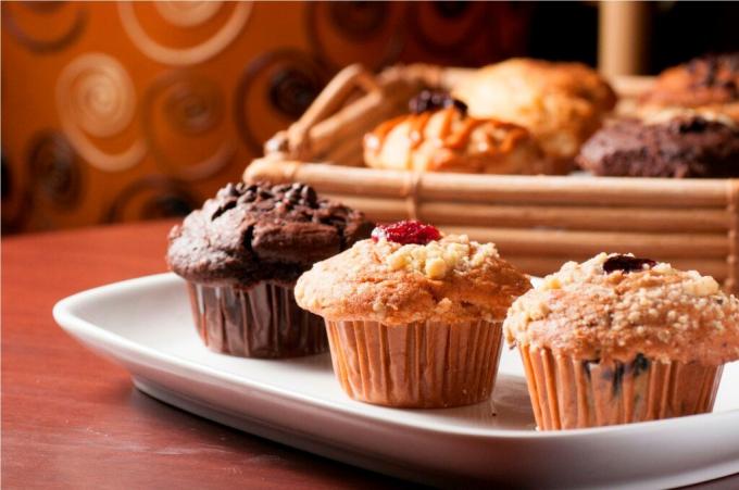 Muffin Amerika. Foto - Yandex. gambar