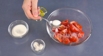 Cara mudah membuat tomat lebih enak untuk salad